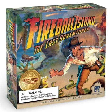 Fireball Island: The Curse of Vul-Kar Expansion Adds New Challenges